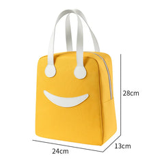 1 PCS Portable lunch bag insulated refrigerated food safety warm lunch bag girls warm food picnic lunch bag ladies lunch bag