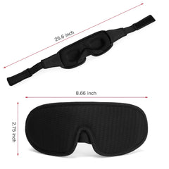 3D Sleeping Mask Block Out Light Soft Padded Sleep Mask For Eyes Slaapmasker Eye Shade Blindfold Sleeping Aid Face Mask Eyepatch