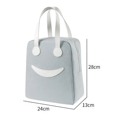 1 PCS Portable lunch bag insulated refrigerated food safety warm lunch bag girls warm food picnic lunch bag ladies lunch bag