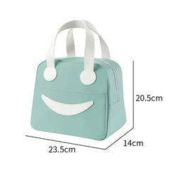 1 PCS Portable lunch bag insulated refrigerated food safety warm lunch bag girls warm food picnic lunch bag ladies lunch bag