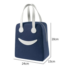 1 PCS Portable lunch bag insulated refrigerated food safety warm lunch bag girls warm food picnic lunch bag ladies lunch bag