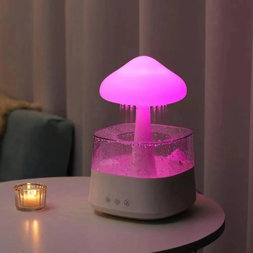 450ml Type-C  Humidifier Ultrasonic Mist Maker Fog Generator Aroma Lamp for Oils Diffuser for Home Aroma Diffuser