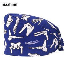 Men's Pet Hospital Surgical Cap Nurse Surgical Cap Doctor Dentist Pharmacy Scrubs Hat Anesthetist Clinical Hats Wholesale Prices