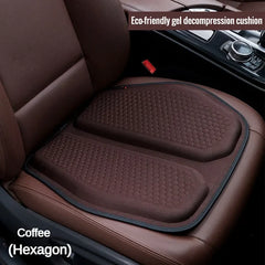 Car Gel Cooling Seat Cushion 3D Honeycomb Cool and Breathable Cool Ice Silk Car Home Office Chair Cushion Car Accessories