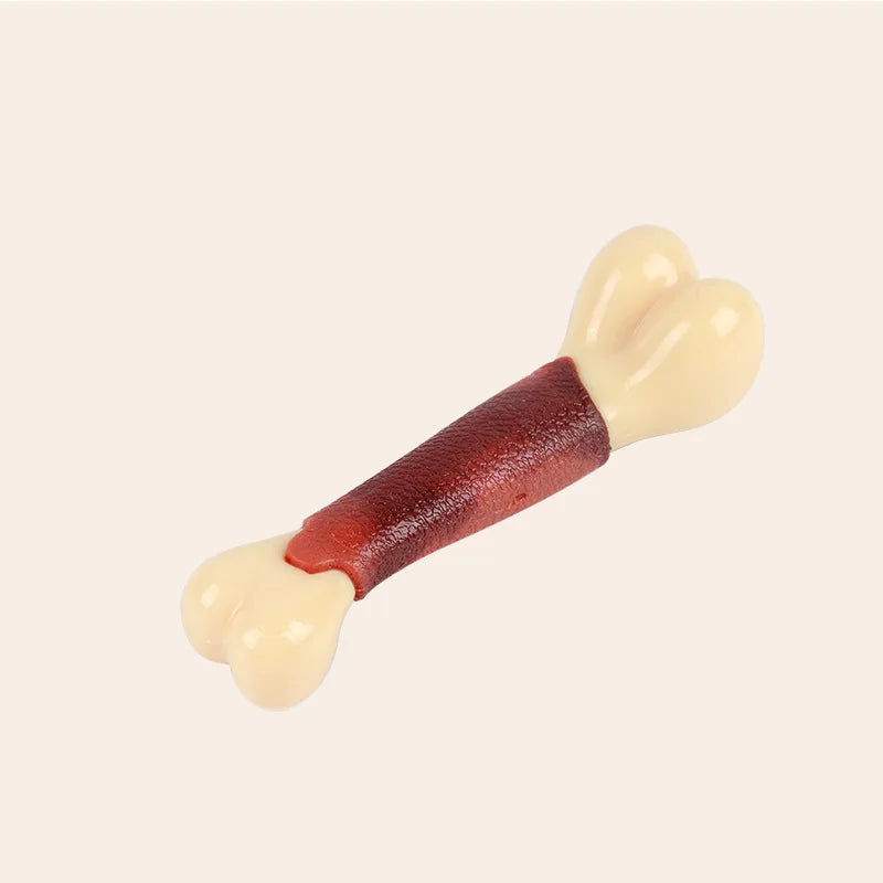 New Pet Teeth Grinding Toy Beef Flavor Big Bone Dog Teeth Grinding Bite Durable Bone Stick Wholesale