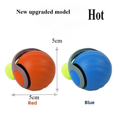 Smart Cats Toy Ball Electric Ball for Cats With Feather Teaser Intelligent Automatic Movement Active Scrolling Pet Toys Supplies