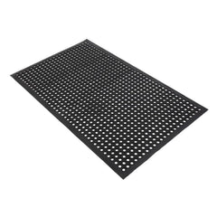 US Home Non-slip Rubber Door Holes Drainage Restaurant Kitchen Bar Floor Mat