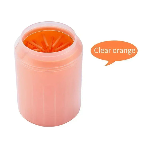 Dog Foot Cup Paw Washer Cleaner Dog Cat Foot Cleaning Brush Soft Silicone Dog Paw Cleaning Dog Paw Cleaning Bucket Accessories