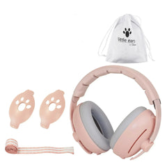 New Baby Ear Protection Noise Cancelling Headphones 2-in-1 Convertible Design Noise Reduction Earmuffs for Infant Improves Sleep