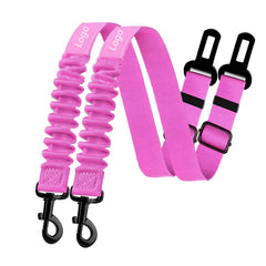 Amazon Car Dog Safety Buckle Pet Thickened Nylon Traction Elastic String Retractable Car Seat Belt Manufacturer