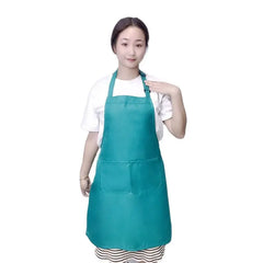 Custom Design Brand Logo Black Unisex Waiter Cooking Restaurant Pocket Printing Adjustable Hanging Neck Men Aprons for Woman