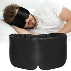 100% Mulberry Silk Sleeping Mask Eyepatch Blocking Light Eyemask Soft Padded Travel Sleeping Aid for Sleep Patch Slaapmasker