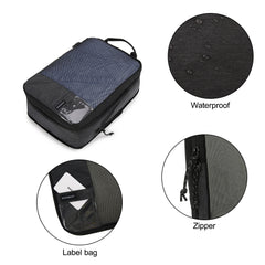 2-6 PCS Compression Packing Cubes BAGSMART Men Travel Expandable Luggage Organizer Carry on Luggage Packing Organizers for Women