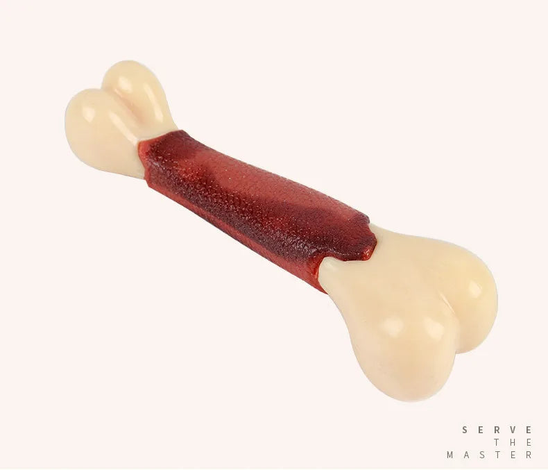 New Pet Teeth Grinding Toy Beef Flavor Big Bone Dog Teeth Grinding Bite Durable Bone Stick Wholesale