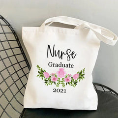 Women Shopper Bag Nursing Essentials Printed Harajuku Large Capacity Shopping Handbags Canvas Shopper Girl Tote Shoulder Bags