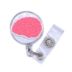 2022 New Design 1 Piece High Quality Silicone Retractable Hospital Nurse Badge Holder Reel Cute Cartoon ID Card Holder Keychains