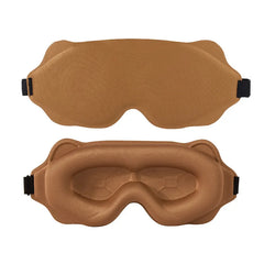 New 3D Light Blocking Sleep Eye Mask Male Breathable Solid Color Non Pressing Blindfold Students Napping Sleep Eyeshade