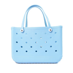 XL Extra Large Beach Bag EVA Rubber Waterproof Beach Travel Picnic Storage Basket Women Shopping Handbag Sac Jelly Tote Bag