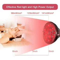 54W 660nm & 850nm For Muscle Joint Pain Relief Infrared Light Therapy Device Red Light Therapy Lamp For Face Skin Health Tools