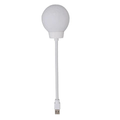 USB Plug in Light 3 Color Temperature Voice Control Flexible Gooseneck Automatic Sensor Portable Moon Night Light for Bedside