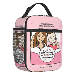 Cartoon Ladies Nurse Doctor Printed Portable Lunch Box for Women Leakproof Thermal Cooler Food Insulated Lunch Bag Picnic Tote