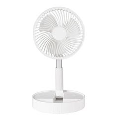 Retractable Fan USB Charging Folding Portable Mini Electric Fan Dormitory Outdoor Cooling Appliances Adjustable Home Fans