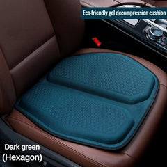 Car Gel Cooling Seat Cushion 3D Honeycomb Cool and Breathable Cool Ice Silk Car Home Office Chair Cushion Car Accessories