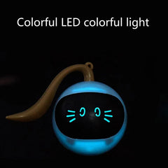 LED Automatic Cat Toys Electric Motion Undercover Moving Bouncing Rolling Ball Funny Interactive Toy Indoor Cat Kitty Pet Toys