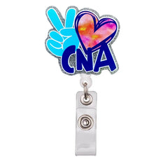 Lovely Cartoon Shiny PVC Medical Nurse Doctor Hospital Retractable Badge Reel Exhibition Name Card Holder Keychains Brooches