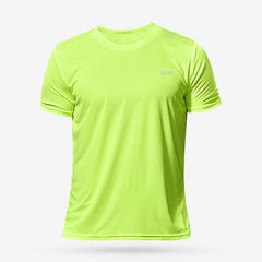 Men Gym t Shirt Short Sleeve Running Sport t Shirts Man Quick Dry Fitness Football Shirt Top Soccer Jersey Male Gym Sportswear