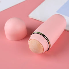 Face Oil Absorbing Roller Volcanic Stone Ball Blemish Remover Summer Skin Care