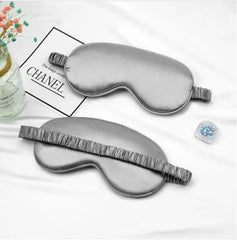 Imitated Silk Eye Patch Shading Sleep Eye Mask Eyepatch Travel Relax Cover Eyeshade Health Sleeping Shield Eye Care Tools