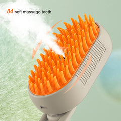 3 in1 Pet Combs Rechargeable Steam Cat Grooming Brush Steamy To Remove Loose Hair Electric Self Cleaning Spray Dog Brush Massage