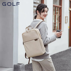 GOLF Laptop Backpack Slim Women Business Travel Backpack Nylon Waterproof Elegant Ladies Back Pack Bags 13 15 6 17 Inch Notebook