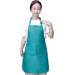 Custom Design Brand Logo Black Unisex Waiter Cooking Restaurant Pocket Printing Adjustable Hanging Neck Men Aprons for Woman