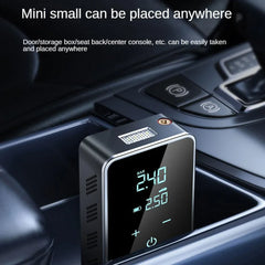 Car Electrical Air Pump 150psi Mini Wireless Touch Screen Tire Inflatable Pump Car Motorcycle Bicycle Inflator Air Compressor