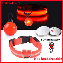 Usb Charging Glowing Dog Collar With Pendant Detachable Luxury Led Light Bright For Small Dogs Cat Night Safety Collar Wholesale