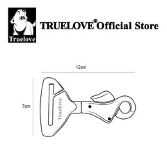 Truelove Pet All Car Seat Belt Safety Buckle with Collar or Harness High-quality Lightweight Aluminium Alloy Portable TLM1993