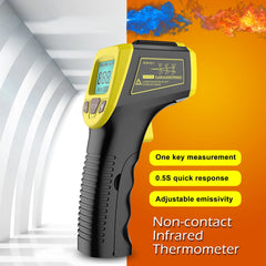 Infrared Thermometer No-contact Digital Industry LCD Screen Pyrometer IR Temperature Meter Imager Humidity Ambient Meter