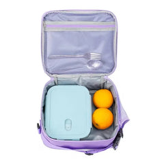 Lunch Bag Rainbow Loving Heart Laser Portable Large Bento Pouch for Children Girl Thermal Insulated Cooler Shoulder Picnic Box