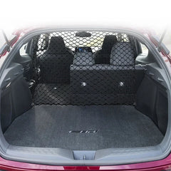 Car Dog Rear Seat Fence Barrier Auto Trunk Cat Isolation Protection Net Universal SUV Separation Storage Mesh Pet Safety Supply