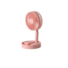 Retractable Fan USB Charging Folding Portable Mini Electric Fan Dormitory Outdoor Cooling Appliances Adjustable Home Fans