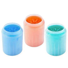 Dog Foot Cup Paw Washer Cleaner Dog Cat Foot Cleaning Brush Soft Silicone Dog Paw Cleaning Dog Paw Cleaning Bucket Accessories