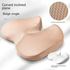 Car Seats Memory Foam Seat Cushion Non-Slip Orthopedic For Long Term Driving Back Pain Relief Comfort Office Chair Car Seat