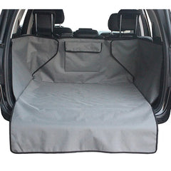 Pet Car Cover Waterproof Trunk Mat Dog Pets Cargo Liner Non Slip Car Protector Back Seat Cover Pockets For Auto Accessories