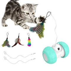 ATUBAN Automatic Cat Toys Interactive for Indoor Cats,Electric Robotic Kitten Toy for Cat Exercise Chasing Hunting,Pet Smart Toy