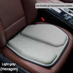 Car Gel Cooling Seat Cushion 3D Honeycomb Cool and Breathable Cool Ice Silk Car Home Office Chair Cushion Car Accessories