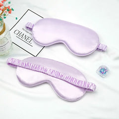 Imitated Silk Eye Patch Shading Sleep Eye Mask Eyepatch Travel Relax Cover Eyeshade Health Sleeping Shield Eye Care Tools