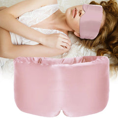 100% Mulberry Silk Sleeping Mask Eyepatch Blocking Light Eyemask Soft Padded Travel Sleeping Aid for Sleep Patch Slaapmasker