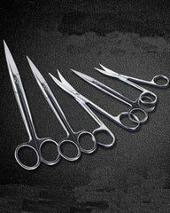 Stainless steel medical scissors Surgical instruments elbow pointed large eye nurse suture removal scissors